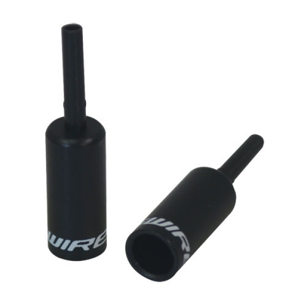 Ковпачок на оболонку JAGWIRE Lined BOT060BJ - гальм. 5мм - Black алюм. (50шт)