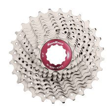 Касета 11-k 11-30T SUN RACE RX11 алюмінієвий павук, Metallic Silver