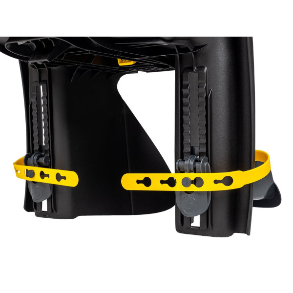 Сидіння задн. Bellelli Pepe Clamp до 22 кг, чорне