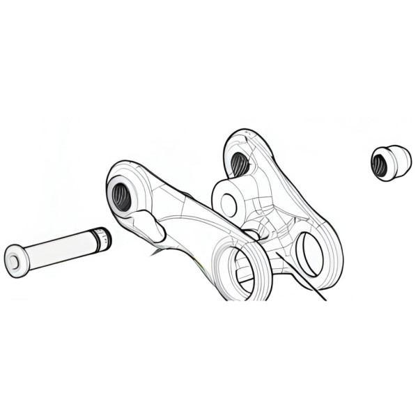 Палець шарніру амортизатора Cannondale Scalpel M8x12 K36014