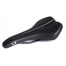 Сідло Green Cycle Active 145, сталеві рейли, чорне