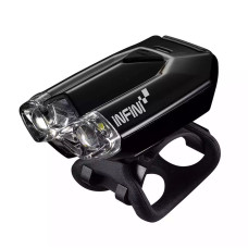 Блималка передня Infini LAVA I-260W-Black, 2 світлодіоди, 4 режими, USB кабель, з кріпл.