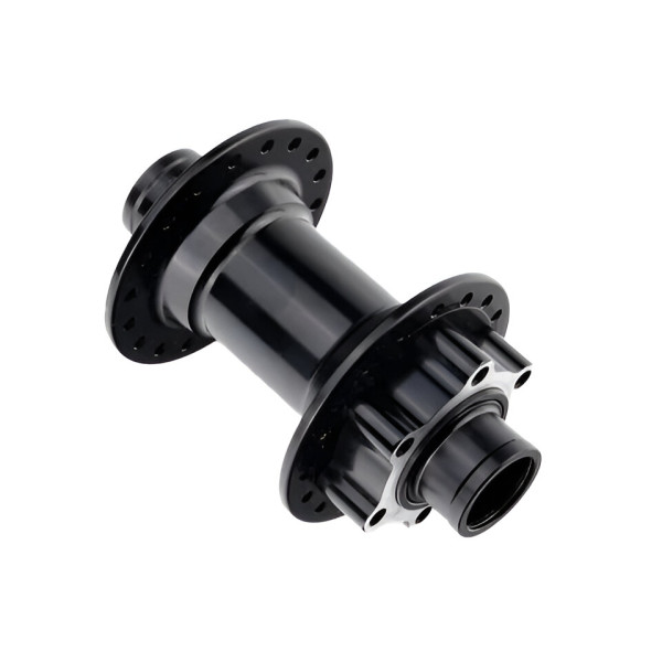 Втулка пер. Novatec D951SB-15, під диск 6 болтів, 100x15мм, 32H, чорна (ОЕМ)