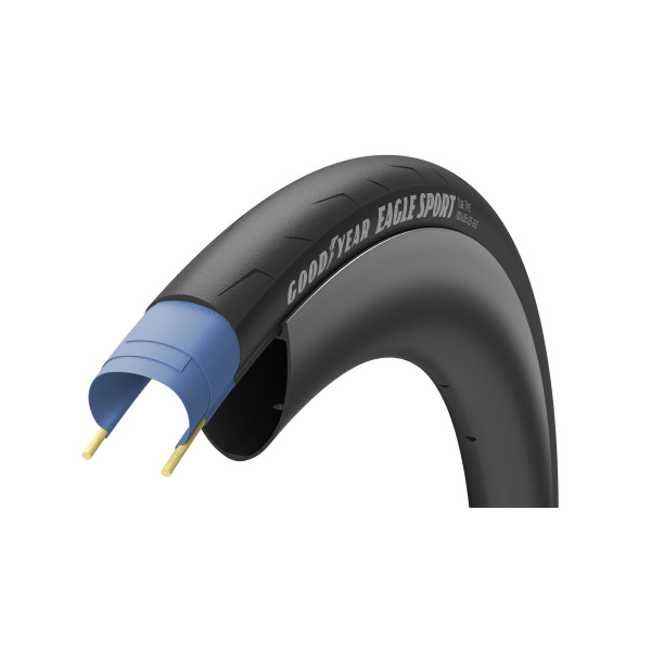 Покришка 700x30 (30-622) GoodYear Eagle Sport Tube Type Folding Black, 60tpi