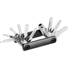 Мультитул Crankbrothers F10+, 2/2.5/3/4/5/6/8мм, T25, Phillips #2, flat #1, металевий кейс з відкривачкою, чорний