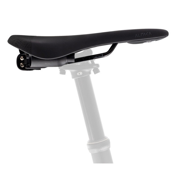 Сідло Fizik Gravita Alpaca + carriage kit - 130mm, Enduro, Downhill, 362гр. black