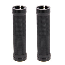 Гріпси Green Cycle GGR-424 130mm чорні з двома чорними замками