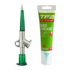 Набор Weldtite 06009 содержит пистолет 06008 + смазка консистентная 02019 Bike Grease with Teflon™, 125мл