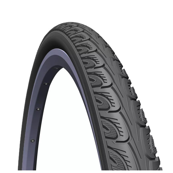 Покришка 24x1 3/8 (37x540) MITAS (RUBENA) HOOK V69 Classic чорна для візків