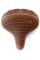 Сідло Selle Royal Premium DRIFTER PLUS, Royalgel, оббивка Kennenback, 270х245мм, 1260г, хромовані рейли і пружини, unisex, коричневе