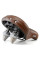 Сідло Selle Royal Premium DRIFTER PLUS, Royalgel, оббивка Kennenback, 270х245мм, 1260г, хромовані рейли і пружини, unisex, коричневе