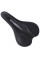 Сідло Green Cycle GCS-2604,280мм x 180мм, сталеві рейли, чорне