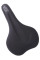 Сідло Green Cycle GCS-2609, 280мм x 175мм, сталеві рейли, чорне