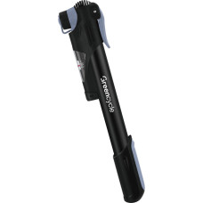Мінінасос Green Cycle GPM-065 телескопічний алюмінієвий, Presta + Schrader, 80 psi