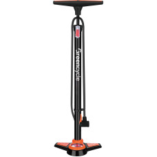 Підлоговий насос Green Cycle GPF-005 сталевий корпус, з манометром, Presta+Schrader, 160 psi
