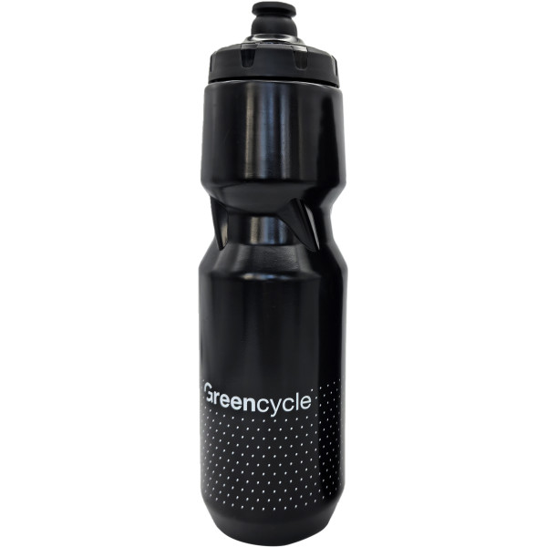Фляга 1,0 Green Cycle GBT-520 зі збільшенним клапаном, чорна