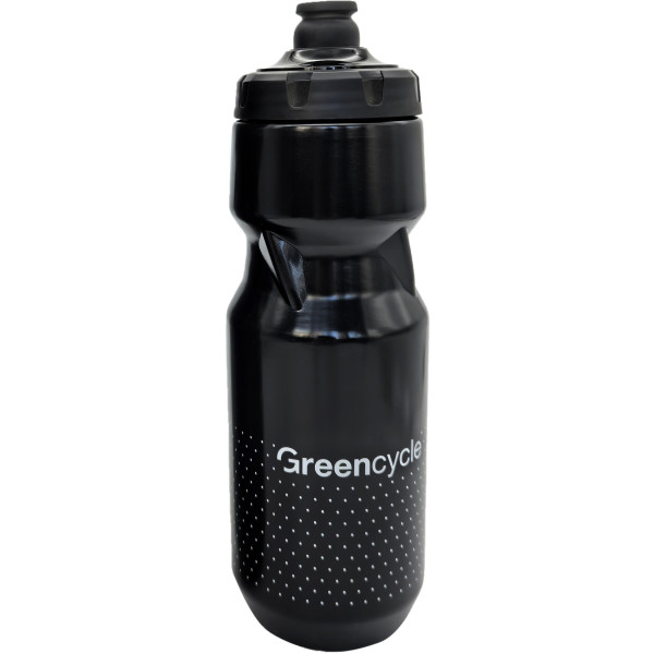 Фляга 0,71 Green Cycle GBT-518 зі збільшенним клапаном, чорна
