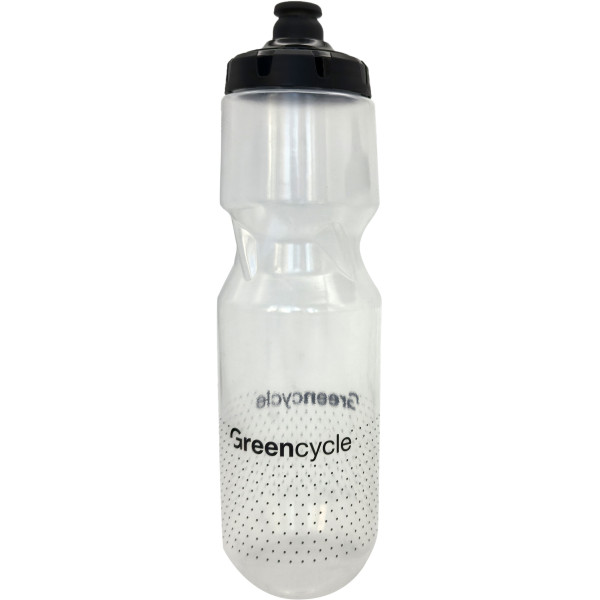 Фляга 1,0 Green Cycle GBT-520 зі збільшенним клапаном, прозора