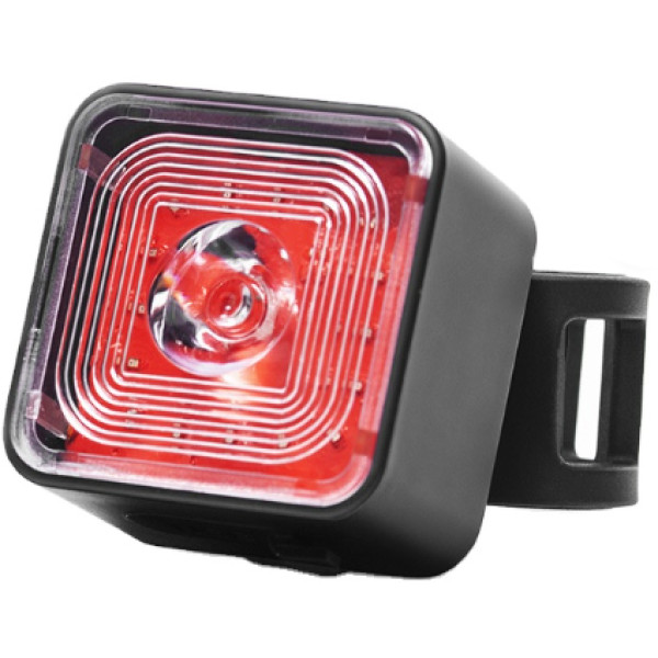 Блимавка задня Green Cycle Cube, COB LED, 100 Люмен; 5 режимів