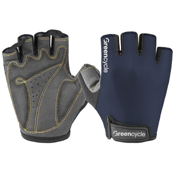 Рукавички Green Cycle Norn без пальців L сині