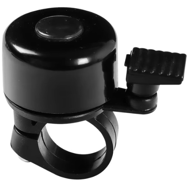 Дзвінок Green Cycle GBL-607, алюміній, діаметр 32 мм, чорний