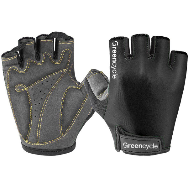 Рукавички Green Cycle Norn без пальців M чорні