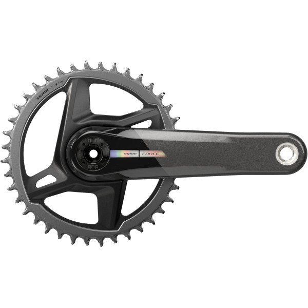Комплект шатунів Sram FORCE 1 DUB, 175мм, 38т, чорні (OEM)
