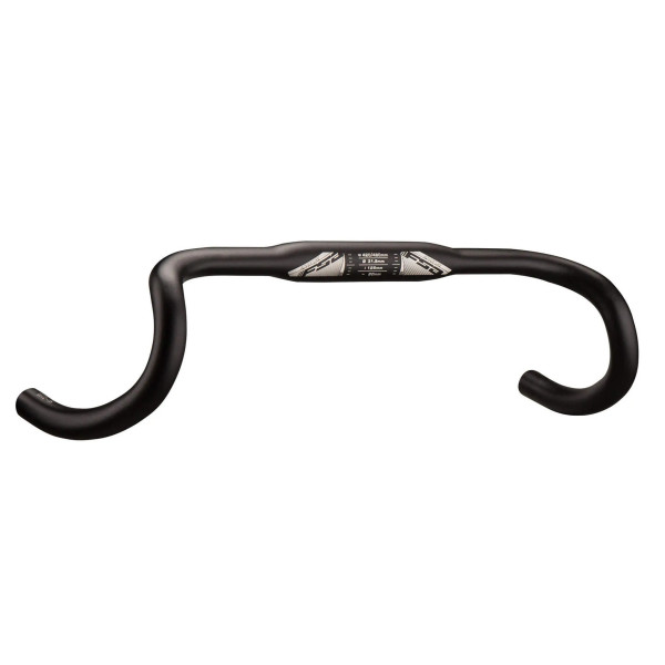 Кермо FSA ADVENTURE AGX COMPACT 420мм, Ø31, 8мм, 125мм drop, 80мм reach, чорне