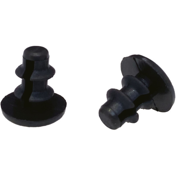 Заглушка та направляючі в раму JAGWIRE CHA176, Close Type (6 to 6,3mm Frame), чорні (10шт)