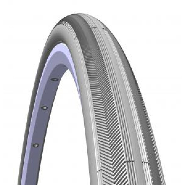 Покришка 24x1 3/8х1 1/4 (32-540) MITAS (RUBENA) RIB V23 Classic, сіра для колясок