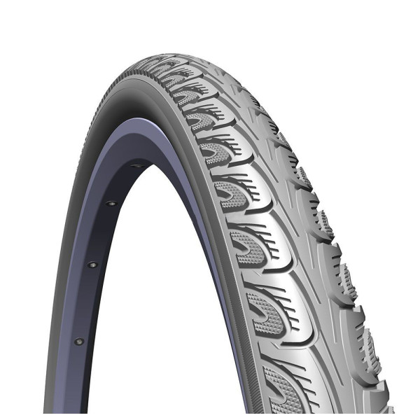 Покришка 24x1 3/8 (37x540) MITAS (RUBENA) HOOK V69 Classic сіра для колясок