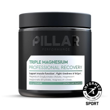 Магній PILLAR Performance Triple Magnesium лимон-лайм 200г (банка)