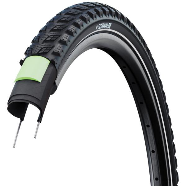 Покришка 28x2.00 (50-622) Schwalbe MARATHON 365, GreenGuard, TwinSkin, B/B+RT HS475 ADDIX 365 67EPI 35B