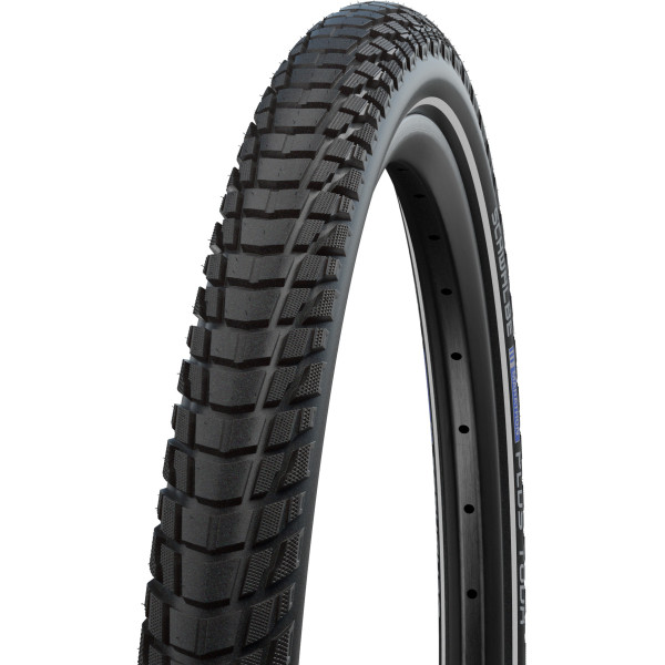 Покришка 28x2.15 (55-622) Schwalbe Marathon Plus Tour, SmartGuard, TwinSkin, B/B+RT HS619 ADDIX GREEN 67EPI 38B