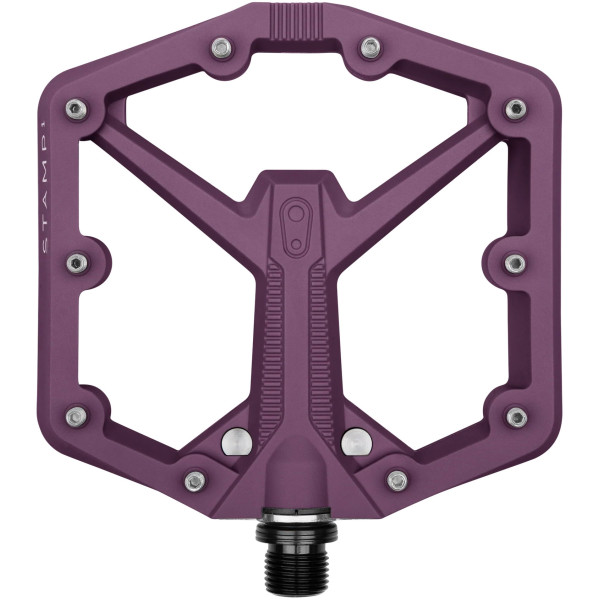Педали Crankbrothers STAMP 1 (GEN. 2), размер S (37-43 eu), фиолетовые