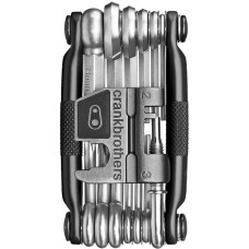 Мультитул Crankbrothers M19, 2/2.5/3/4/5/6/8мм, T10/Т25, Phillips #1/2, flat #2, ключи для спиц, выжимка цепи, черный