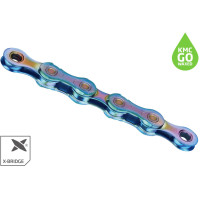 Цепь 118 зв. 1/2"x11/128 KMC X11 NPNP Waxed Chain, Aurora Blue
