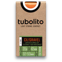 Камера TPU 28" (32/50-584/622) Tubolito S-TUBO-CX/GRAVEL-ALL, SV42 (черн).