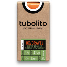 Камера TPU 28" (32/50-584/622) Tubolito S-TUBO-CX/GRAVEL-ALL, SV42 (черн).