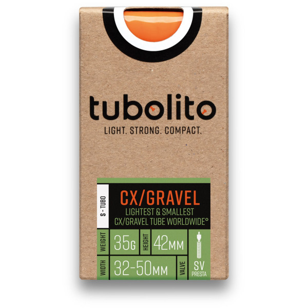 Камера TPU 28" (32/50-584/622) Tubolito S-TUBO-CX/GRAVEL-ALL, SV42 (черн).