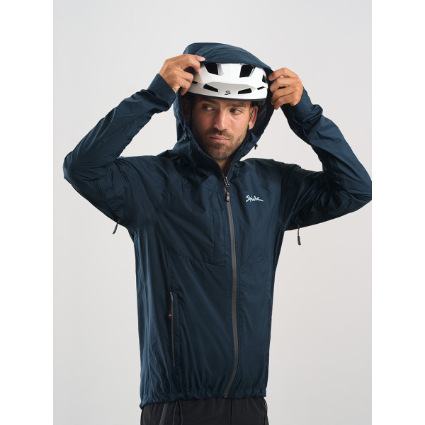Куртка Spiuk All Terrain Waterproof мужская голубая XXL