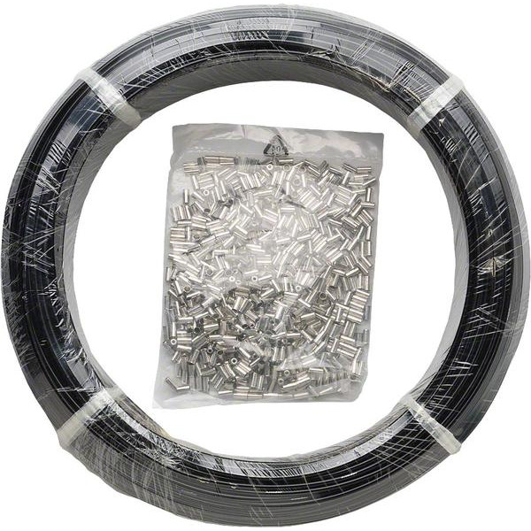 Сорочка для гальма 200м JAGWIRE 20Y0007 діам 5мм CEX Black (+700 ковпачків)
