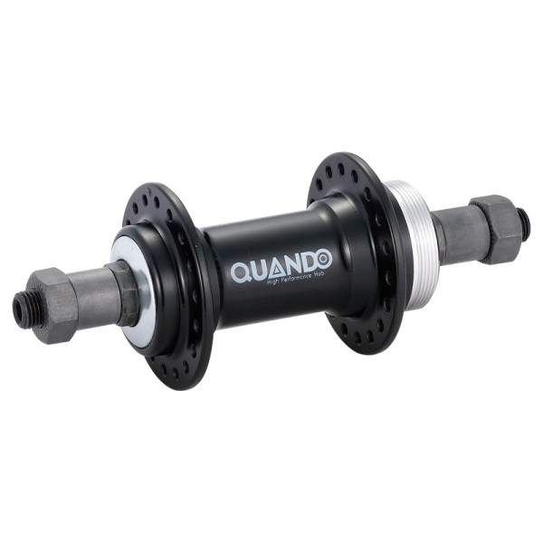 Втулка задн. Quando KT-A12R 36H під V-brake QR 145mm, 7 шв., під ексцентрик алюмін чорна