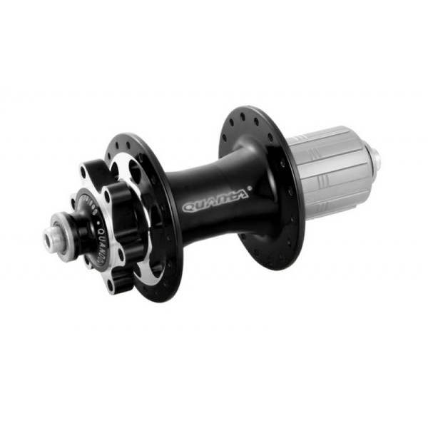 Втулка задн. Quando KT-SR6R 32H під диск QR 135*10 mm 8/9 шв. під ексцентрик алюмін чорна