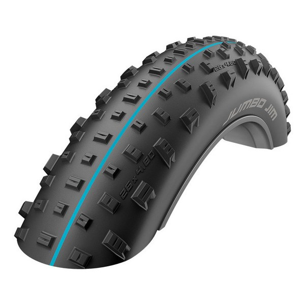 Покрышка 26x4.80 (120-559) Schwalbe JUMBO JIM Evolution, Super Ground, TLE B/B-SK HS466 Addix SpeedGrip 127EPI