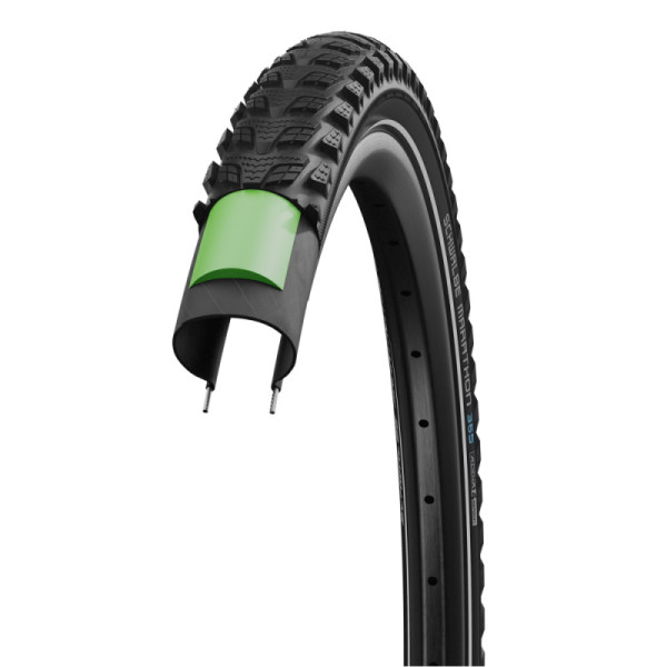 Покрышка 26x2.15 (55-559) Schwalbe MARATHON 365 Perf, GreenGuard, TwinSkin, B/B+RT HS475 ADDIX 4Season 67EPI 36B