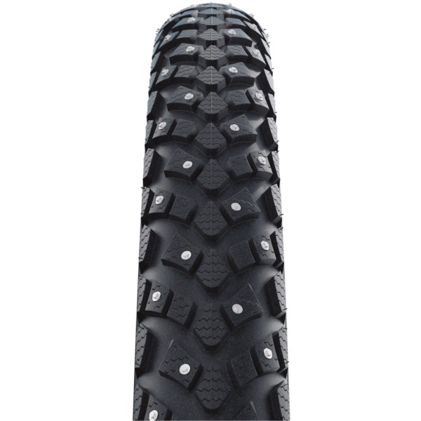 Покрышка 28x1.60 700x40C (42-622) Schwalbe MARATHON PLUS SPIKE SmartGuard, TwinSkin, B/B+RT HS396 240 Steel Studs WiC 67EPI