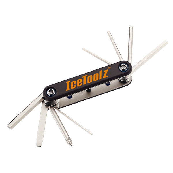 Ключ ICE TOOLZ 92A1 складаний 8 функцій