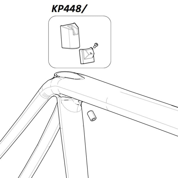 Фіксуючий клин підсідельного штиря Cannondale KP448 для SuperX and Synapse carbon disc- 25.4мм