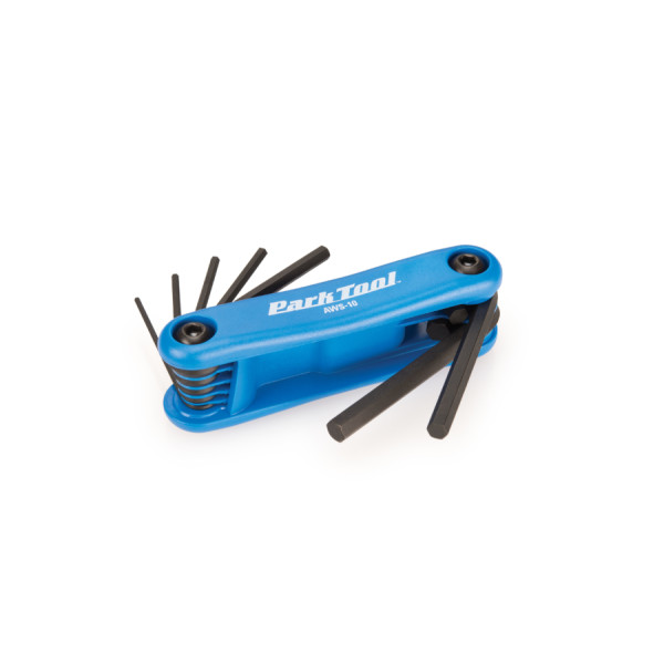 Набір шестигранників Park Tool AWS-10 (1.5mm, 2mm, 2.5mm, 3mm, 4mm, 5mm, 6mm) складаний